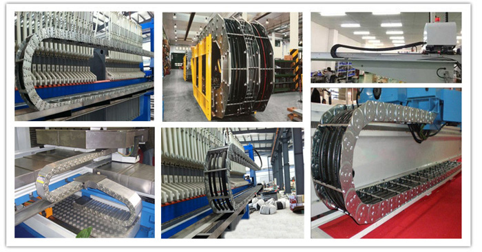 Steel Cable Drag Chain Intefral Type For Cnc Machine